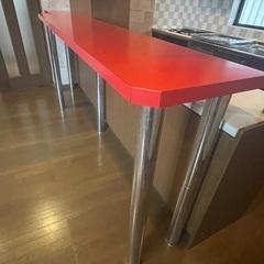 無料で差し上げます！ハイカウンター（カウンターテーブル）おしゃれ！