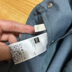 GU サロペットストレートパンツの画像