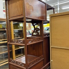 飾り棚💛和風アンティーク💛茶箪笥 1197