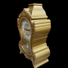 (中古)昭和レトロ CITIZEN アンティーク 置き時計-3の画像