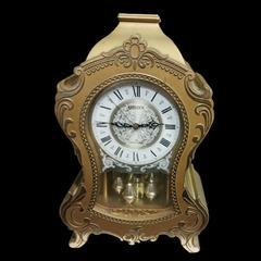 (中古)昭和レトロ CITIZEN アンティーク 置き時計-3