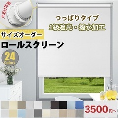 【ほぼ未使用】ロールスクリーン