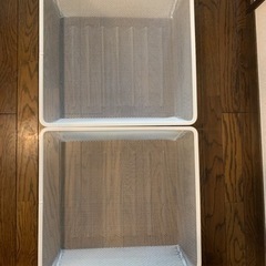 IKEAヨナクセル メッシュバスケット2個 の画像