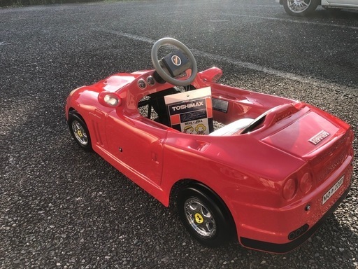 トシマ　ペダルカー　フェラーリ　TOSHIMAX 子供用おもちゃ