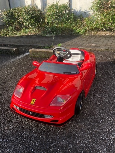 トシマ　ペダルカー　フェラーリ　TOSHIMAX 子供用おもちゃ