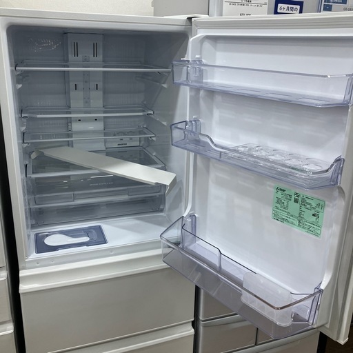 3ドア冷蔵庫　MITSUBISHI MR-C33H-W 2023年製　60,500円