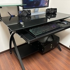家具 机/パソコンデスク　プロジェクター用台付き