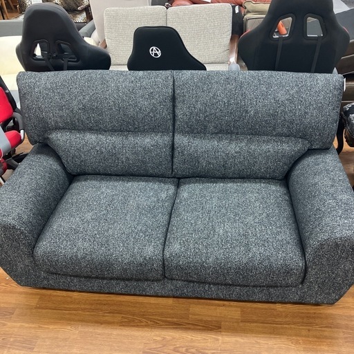 2人掛けソファ　筑波産商　グレー　44,000円