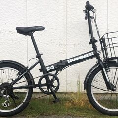 HUMMER 20インチオリタタミ 6段変速 ブラック
