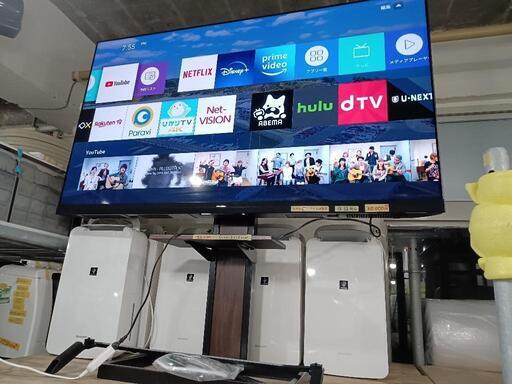 配送可/訳アリ【ハイセンス】65V液晶テレビ★2020年製　保証無し現状販売　管理番号13008