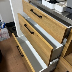 大川家具 カップボードの画像