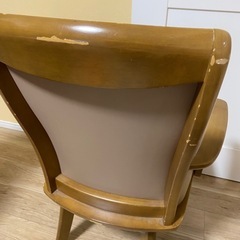 回転 椅子 ダイニング チェア 肘付き　MIKIMOKU　家具屋の画像
