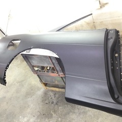 値下げしました！シルビア  s13　リヤ右クォーターパネル純正品の画像