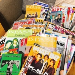 L'Arc-en-Ciel ポスター、雑誌、グッズ、まとめてお譲...