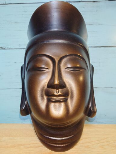 【お取引相談中】弥勒菩薩 鉄製お面