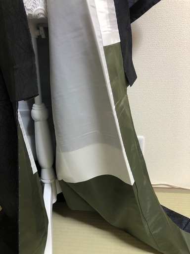 大島紬女性用アンサンブル?