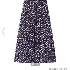 GU プリーツロングスカートの画像