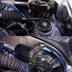 185ハイラックスサーフ　ワイパーモーター用　他車種流用化キット...