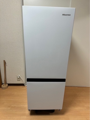【未使用品】ハイセンス 冷蔵庫 HR-D16F 162L 2024年製