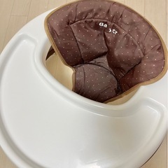 歩行器　永和 ベビーシンプルウォーカー ブラウン　ストップマット付きの画像