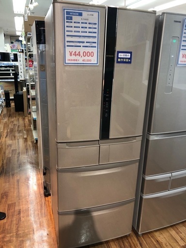 日立　HITACHI 6ドア冷蔵庫　R-F440D 2014年製