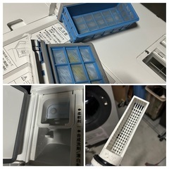 値下げ☆SHARP　11kgドラム式洗濯機　ES-G110-TL 2018年製の画像