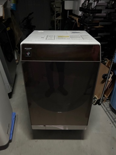 値下げ☆SHARP　11kgドラム式洗濯機　ES-G110-TL 2018年製