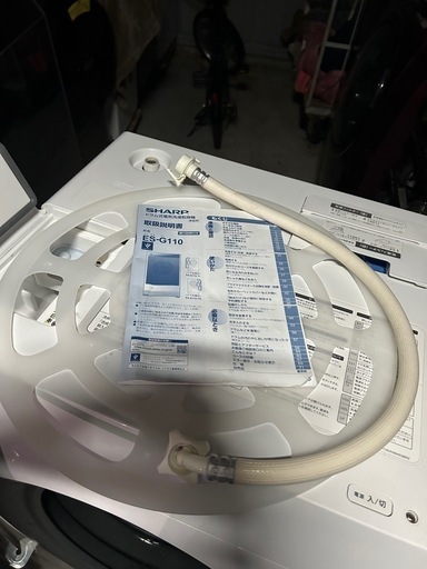 値下げ☆SHARP　11kgドラム式洗濯機　ES-G110-TL 2018年製