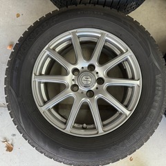 【引渡し先決定済
】トヨタ 純正平ナット対応 スタッドレス タイヤ ホイール セット AGH30 アルファード ヴェルファイアの画像