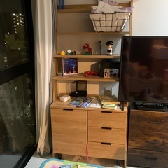 本棚　収納棚の画像
