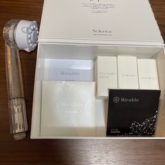 【使用3回】ミラブル Mirablシャワーヘッド＋使用3回カード...