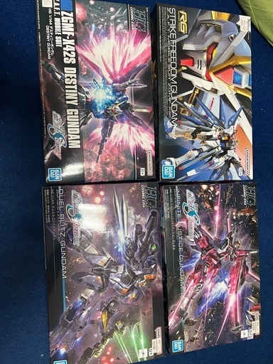 バラ売り可　ガンプラ　HG等　デスティニー　ストフリ　インジャ二式　デュエルブリッツ