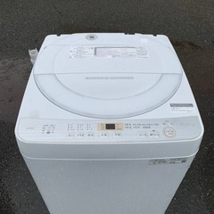 シャープ 全自動電気洗濯機 ES-GE6C-W