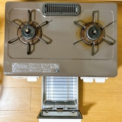 パロマ　ガスコンロ　プロパン ガステーブル　IC-S807BHA-Rの画像