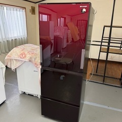 美品✨SHARP⭐️冷蔵庫　2022年制　SJ-GW35H-R ...