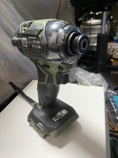 ①ハイコーキ　インパクトドライバー　WH36DC 本体のみ　美品