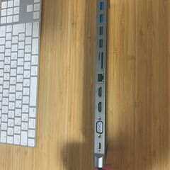 USB C ハブ ノートパソコン用ドッキングステーション（ Windows、Mac OS用） (13 in 1)の画像