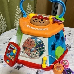 【知育玩具】欠品なし！アンパンマン　おおきなよくばりボックスの画像