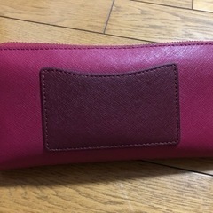 マイケルコース　長財布　ツートーン　赤の画像