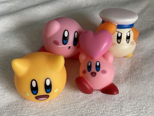☆星のカービィ ソフビフィギュア◆置いておくだけで癒やされるキュートなカービー