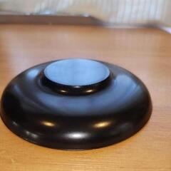 漆器　栃塗　ダルマ　茶托　(4枚)の画像