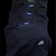ミズノ ベースボールTシャツ アンダーシャツ 4枚＋DESCEN...