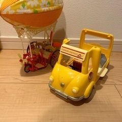 シルバニアファミリー　車　飛行船