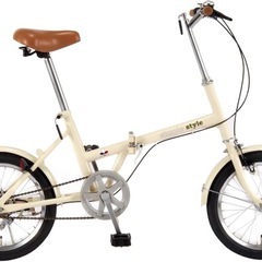新品　折りたたみ自転車　16インチ
