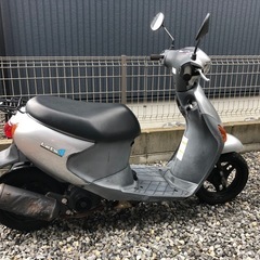 原付バイク　スズキ　lets4の画像
