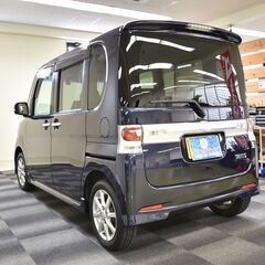 【売約済】H22年式ダイハツタントカスタムXリミテッド　ＥＴＣ　ドライブレコーダー　ディスプレイオーディオ　スマートキー　　キーフリーシステム　電動格納ウインカードアミラー　ＨＩＤヘッドライト　片側電動スライドドア　アルミホイール走行５万キロ　試乗出来ますの画像