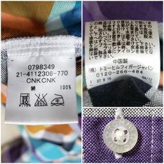 トミーヒルフィガーの半袖シャツメンズSの画像