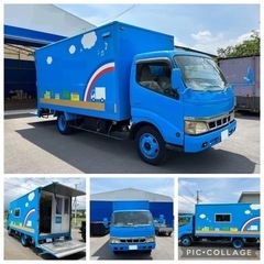 ★トラックで製作した移動理美容車です！の画像