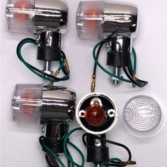 バイク汎用ミニウインカー四つの画像