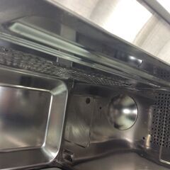 （9/14受渡済）JT9404【IRISOHYAMA/アイリスオーヤマ オーブンレンジ】美品 2023年製 MO-F1809-CW 家電 キッチン 庫内フラット 縦開き